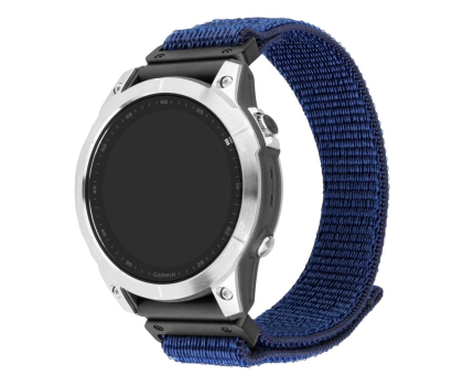 Pasek i akcesoria do zegarków FIXED Sporty Strap do Garmin Fenix QuickFit (22mm) ciemnoniebieski FIXNST2-QF22MM-DBL
